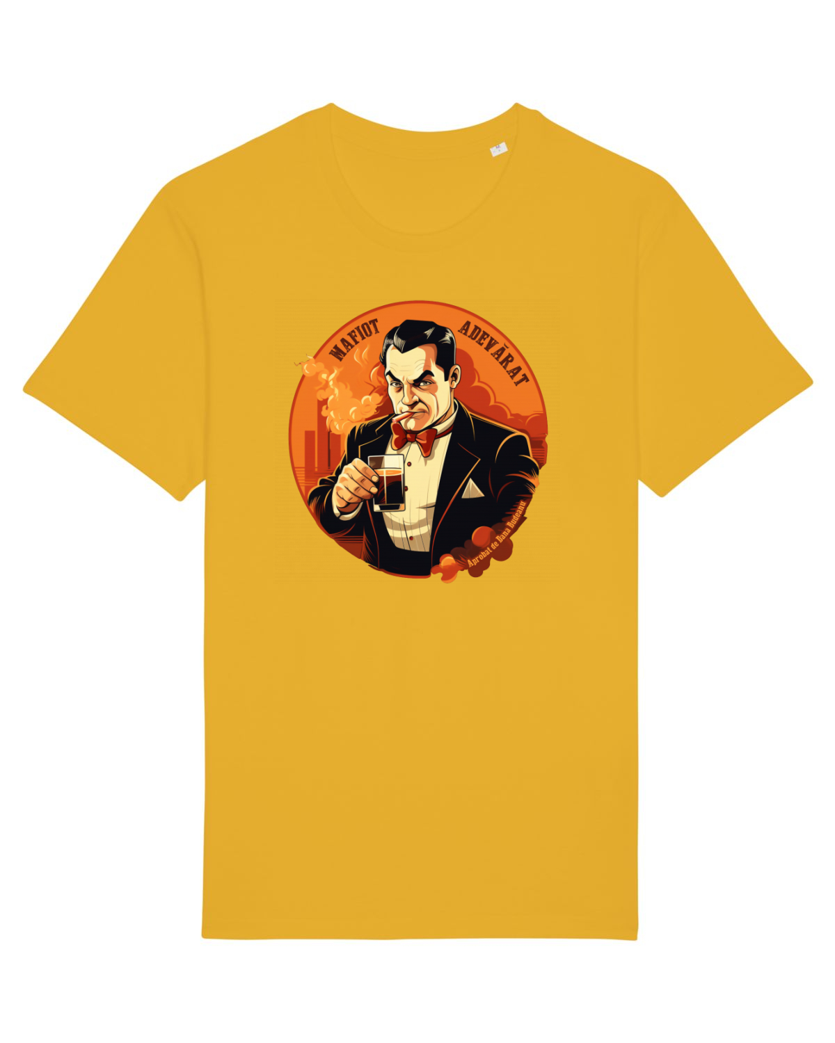 Tricou mânecă scurtă Unisex Rocker Spectra Yellow