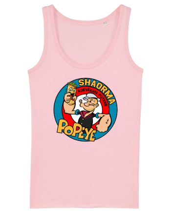 Adevarata putere sta in shaorma - Popeye Cotton Pink