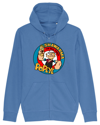 Adevarata putere sta in shaorma - Popeye engleza Bright Blue
