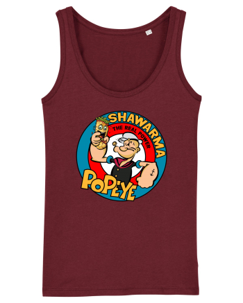 Adevarata putere sta in shaorma - Popeye engleza Burgundy