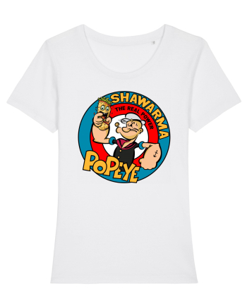 Adevarata putere sta in shaorma - Popeye engleza White