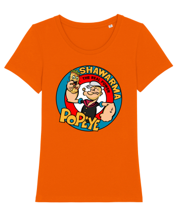Adevarata putere sta in shaorma - Popeye engleza Bright Orange