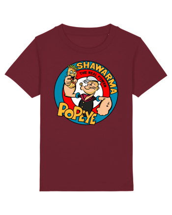 Adevarata putere sta in shaorma - Popeye engleza Burgundy