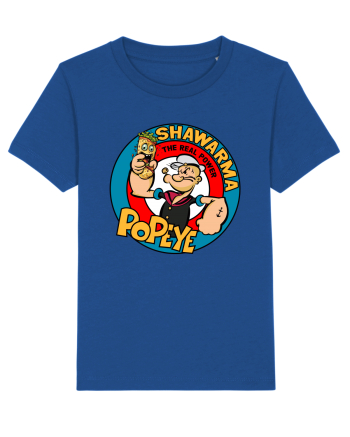 Adevarata putere sta in shaorma - Popeye engleza Majorelle Blue