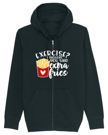Exercise? I Thought Yoy Said Extra Fries Black