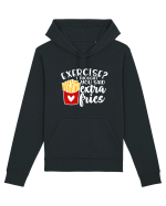 Exercise? I Thought Yoy Said Extra Fries Hanorac Unisex Drummer