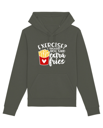 Exercise? I Thought Yoy Said Extra Fries Khaki