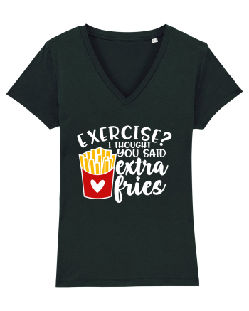 Exercise? I Thought Yoy Said Extra Fries Black