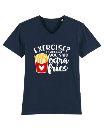 Exercise? I Thought Yoy Said Extra Fries French Navy