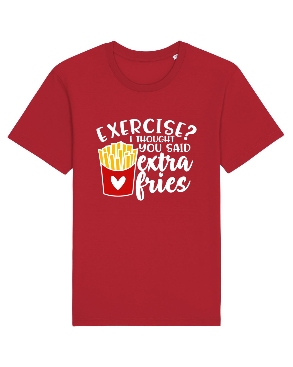 Tricou mânecă scurtă Unisex Rocker Red