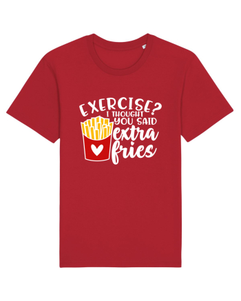 Exercise? I Thought Yoy Said Extra Fries Red