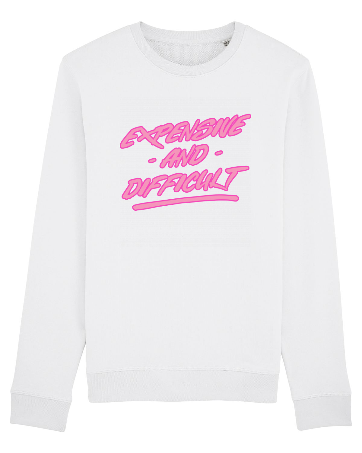 Bluză mânecă lungă Unisex Rise White