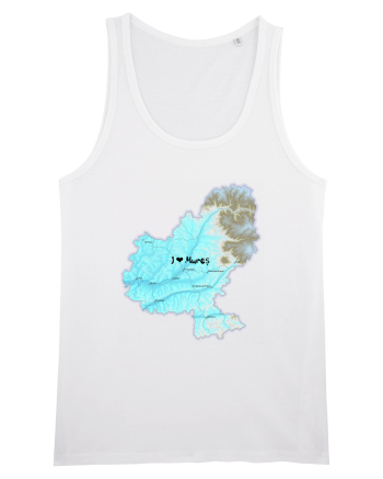 Mureș County Map White