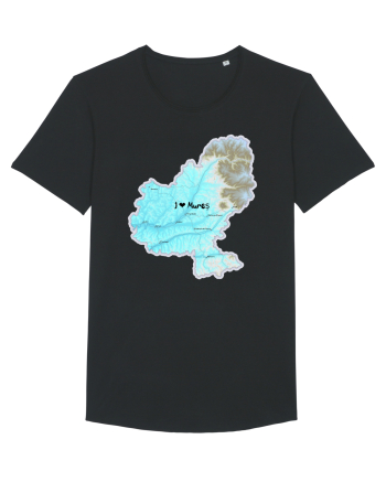 Mureș County Map Black