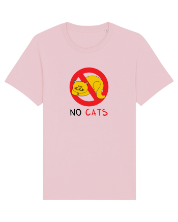 No cats Cotton Pink