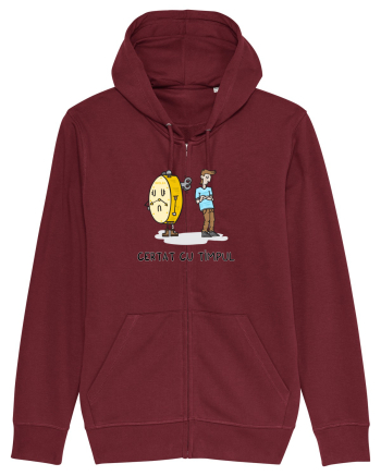 Certat cu timpul Burgundy