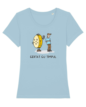Certat cu timpul Sky Blue