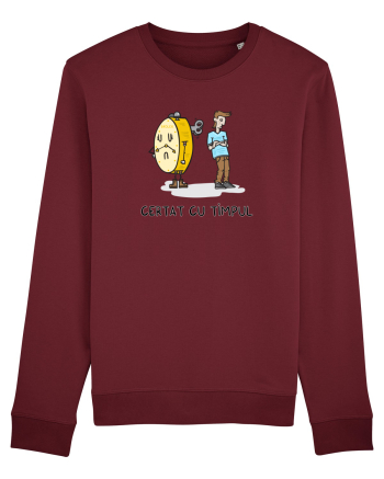Certat cu timpul Burgundy