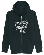 Mentally Checked Out Hanorac cu fermoar Unisex Connector