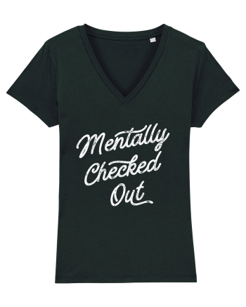 Mentally Checked Out Black