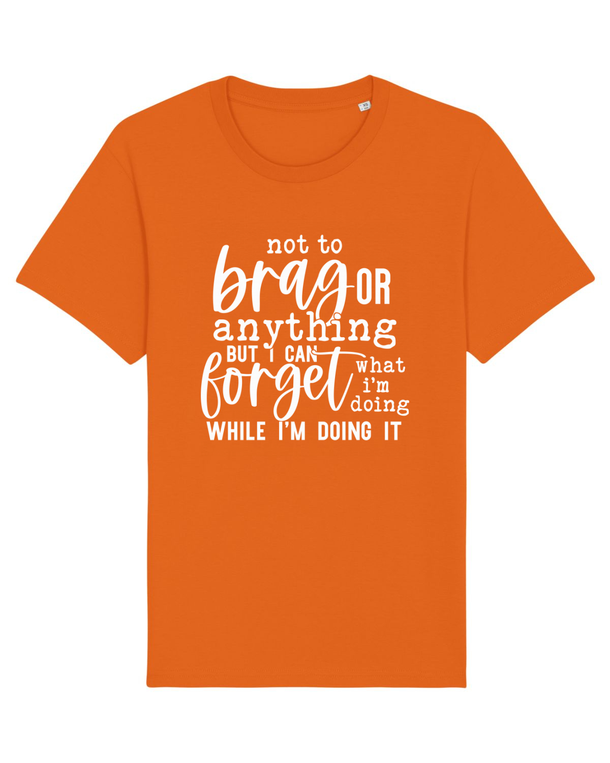 Tricou mânecă scurtă Unisex Rocker Bright Orange