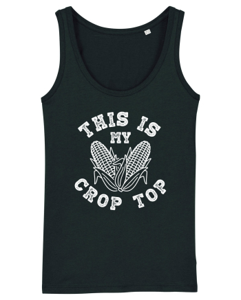 This Is My Crop Top Shirt Black