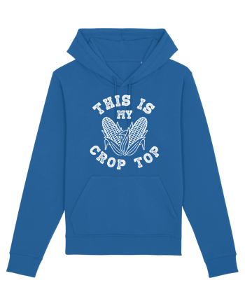 This Is My Crop Top Shirt Royal Blue