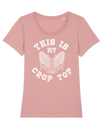 This Is My Crop Top Shirt Canyon Pink