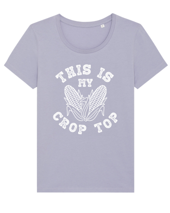 This Is My Crop Top Shirt Lavender