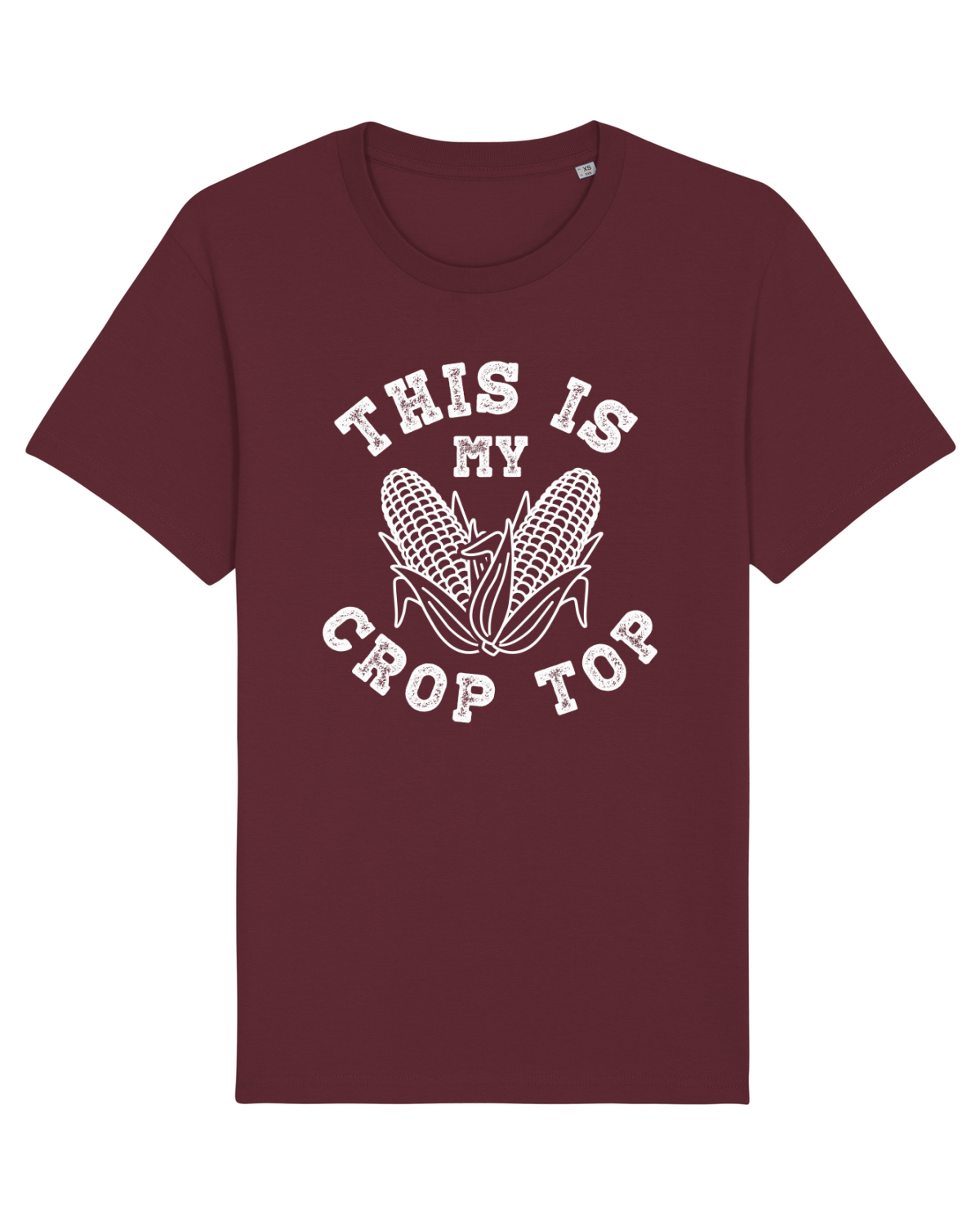 Tricou mânecă scurtă Unisex Rocker Burgundy