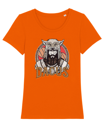 Spirit de Dac - Dacus Warrior - Lupul Dacic Bright Orange