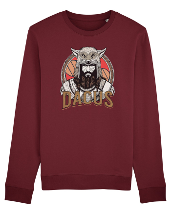 Spirit de Dac - Dacus Warrior - Lupul Dacic Burgundy