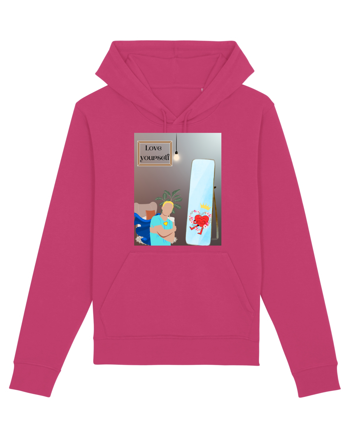Hanorac Unisex Drummer Raspberry