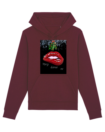Merry Kissmas me Burgundy