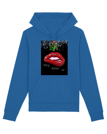 Merry Kissmas me Royal Blue
