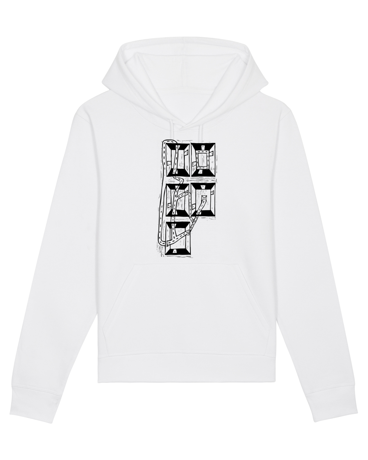 Hanorac Unisex Drummer White