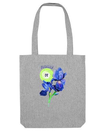 Floare de Iris Heather Grey