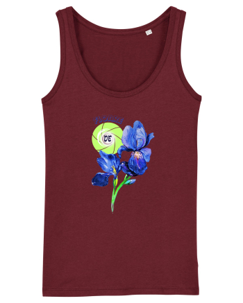 Floare de Iris Burgundy