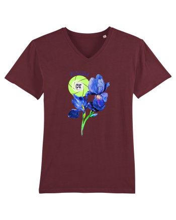 Floare de Iris Burgundy