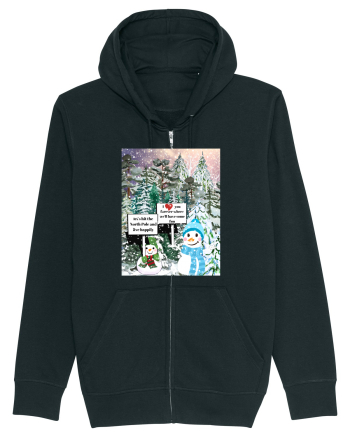 Snowman Snowlovers Black