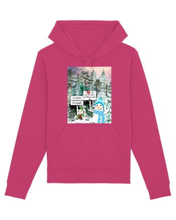 Snowman Snowlovers Raspberry