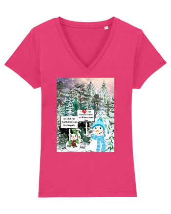 Snowman Snowlovers Raspberry