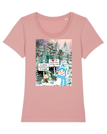 Snowman Snowlovers Canyon Pink