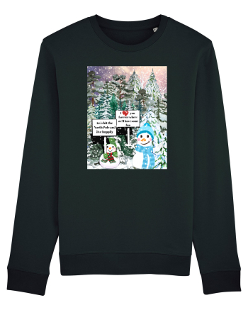 Snowman Snowlovers Black