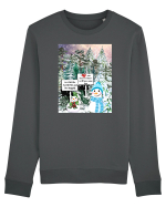 Snowman Snowlovers Bluză mânecă lungă Unisex Rise