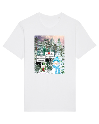 Snowman Snowlovers White