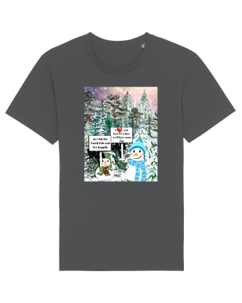Snowman Snowlovers Anthracite