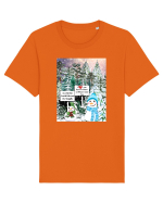 Snowman Snowlovers Tricou mânecă scurtă Unisex Rocker