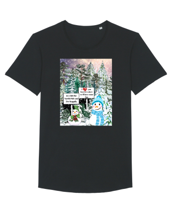 Snowman Snowlovers Black