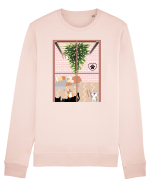 Cats and dog christmas Bluză mânecă lungă Unisex Rise